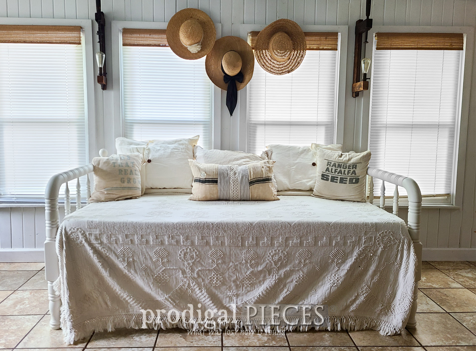 Upcycled Bed Frame