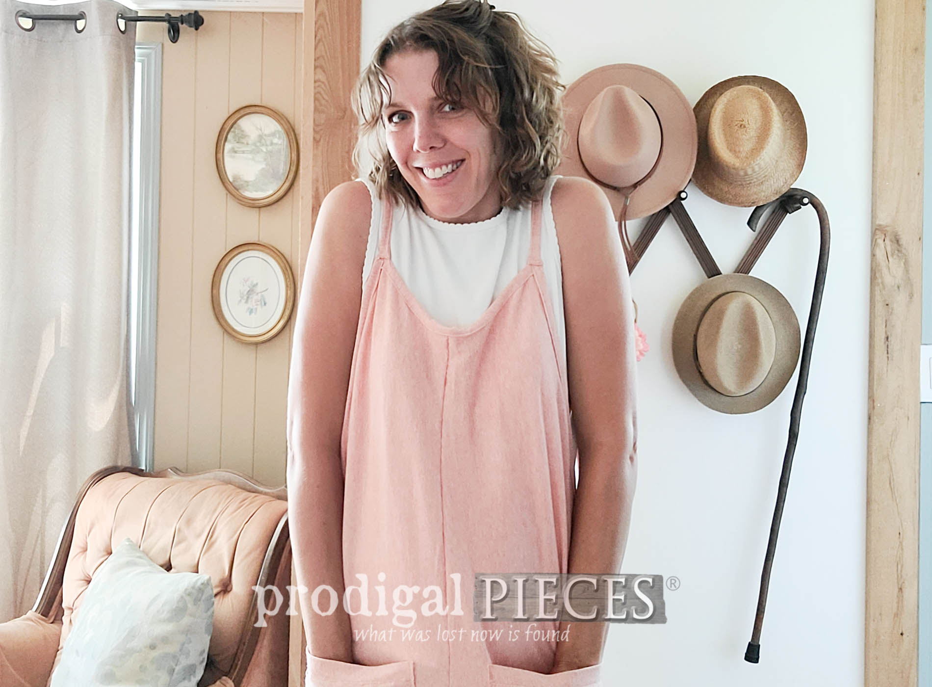Refashioned Jumper from Bedsheet
