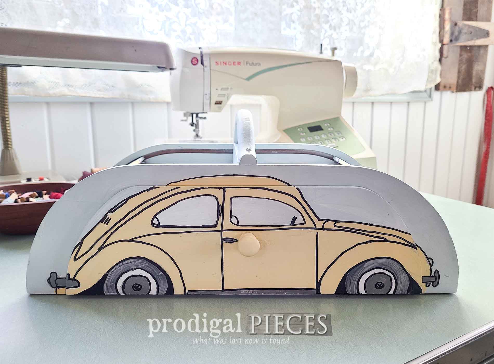 DIY Sewing Box Makeover