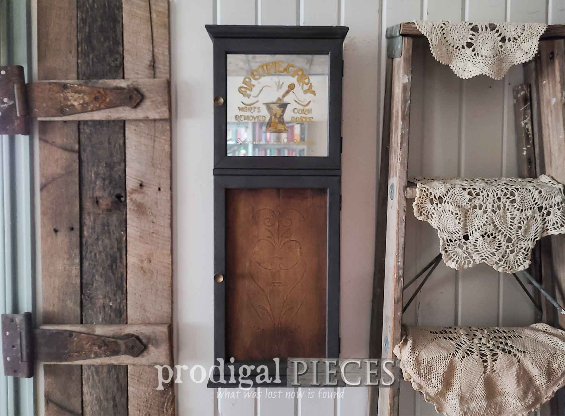 Repurposed Clock Cabinet