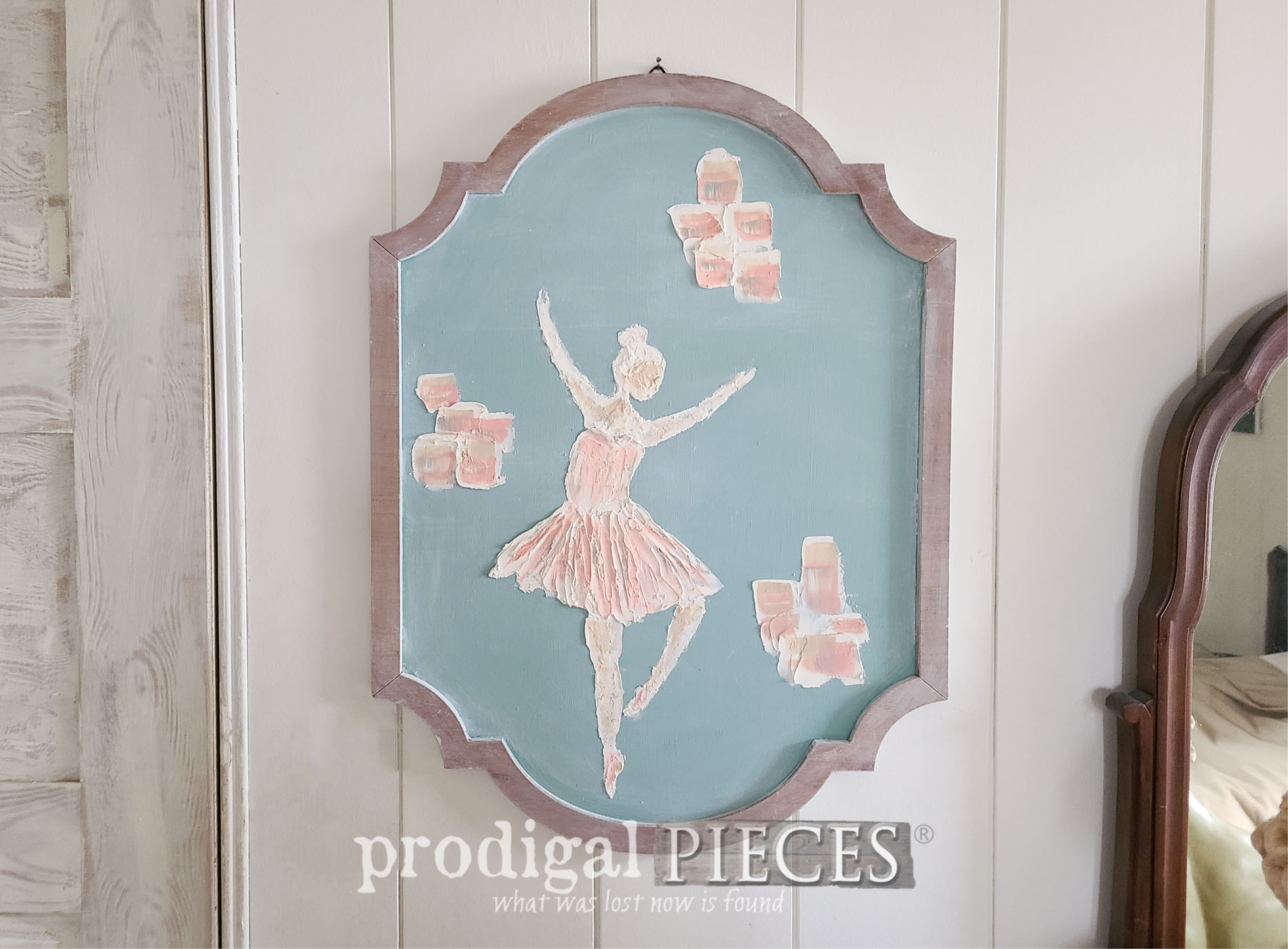 Thrifted Art Makeover
