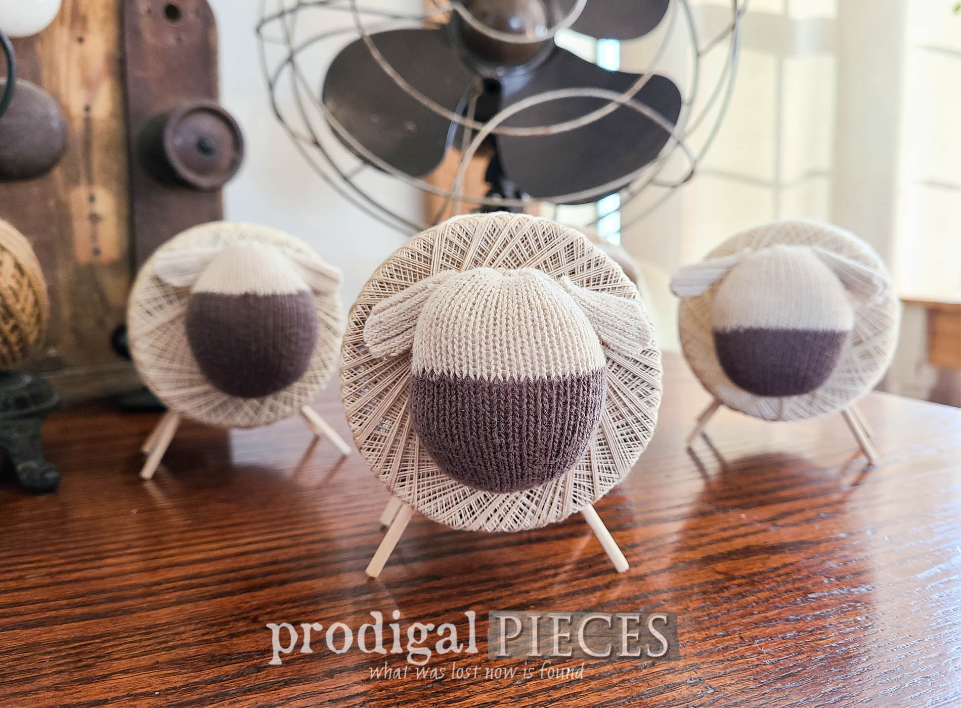 DIY Spool Sheep