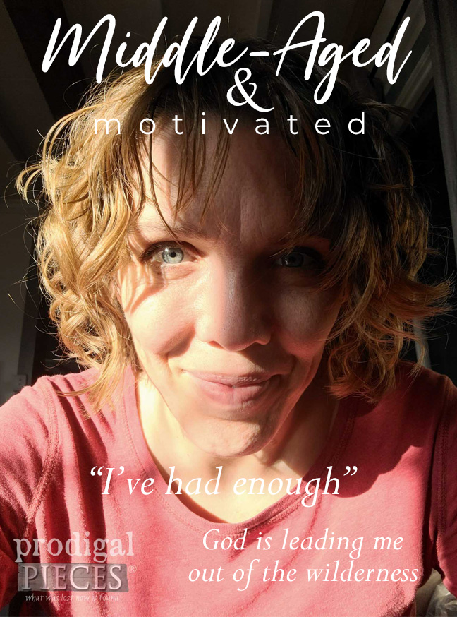 Larissa of Prodigal Pieces is Middle-Aged and Motivated to make empowering changes in her life. Join her at prodigalpieces.com prodigalpieces