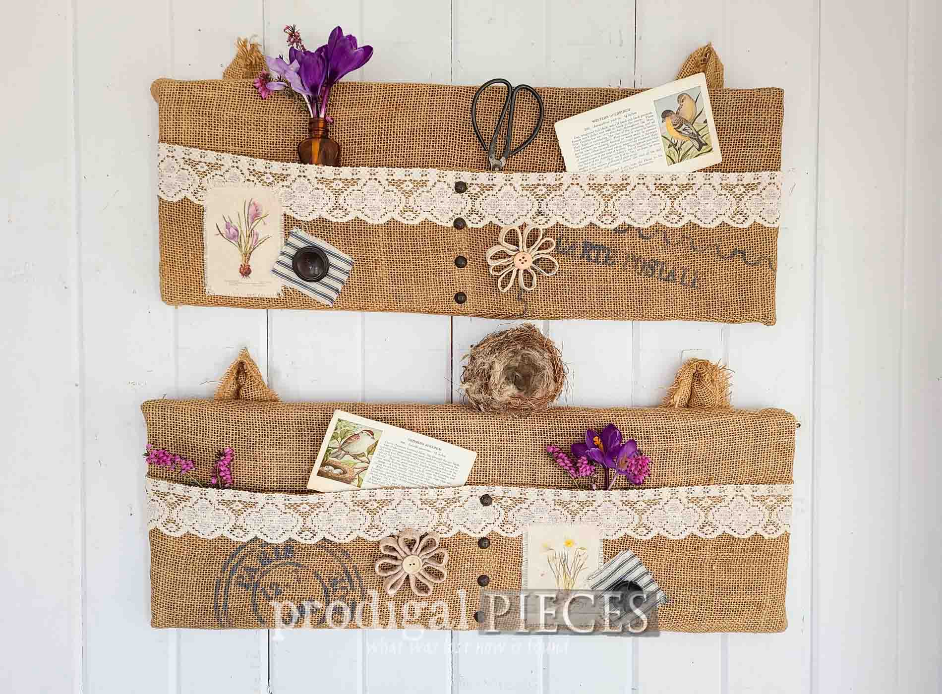 Refashioned Feed Sacks & Burlap