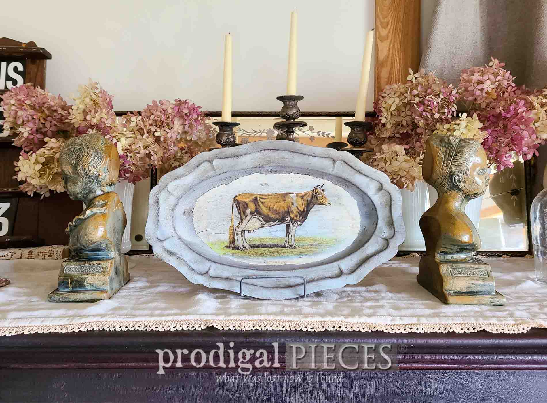Farmhouse Platter Art DIY