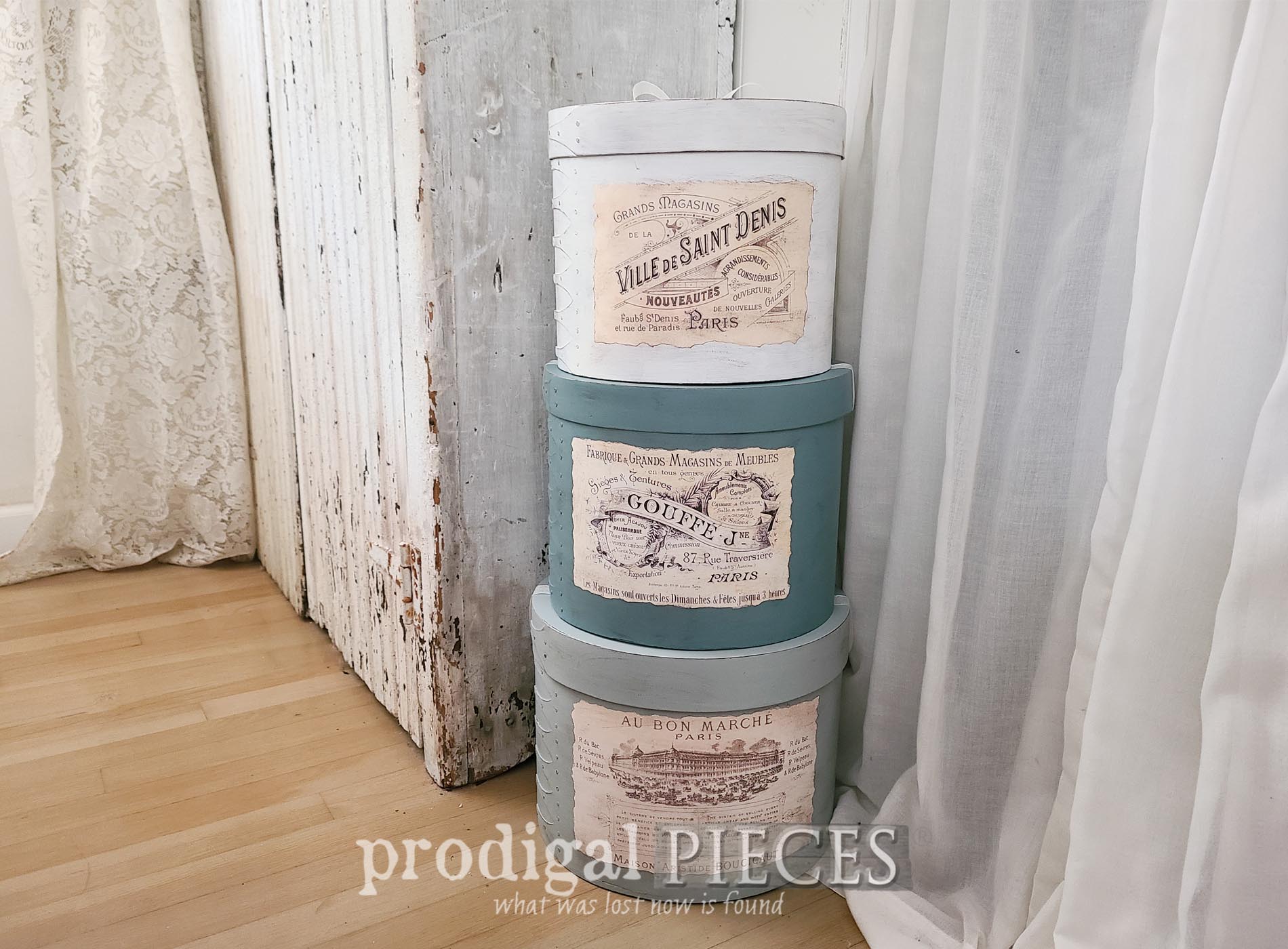 Upcycled Storage Boxes