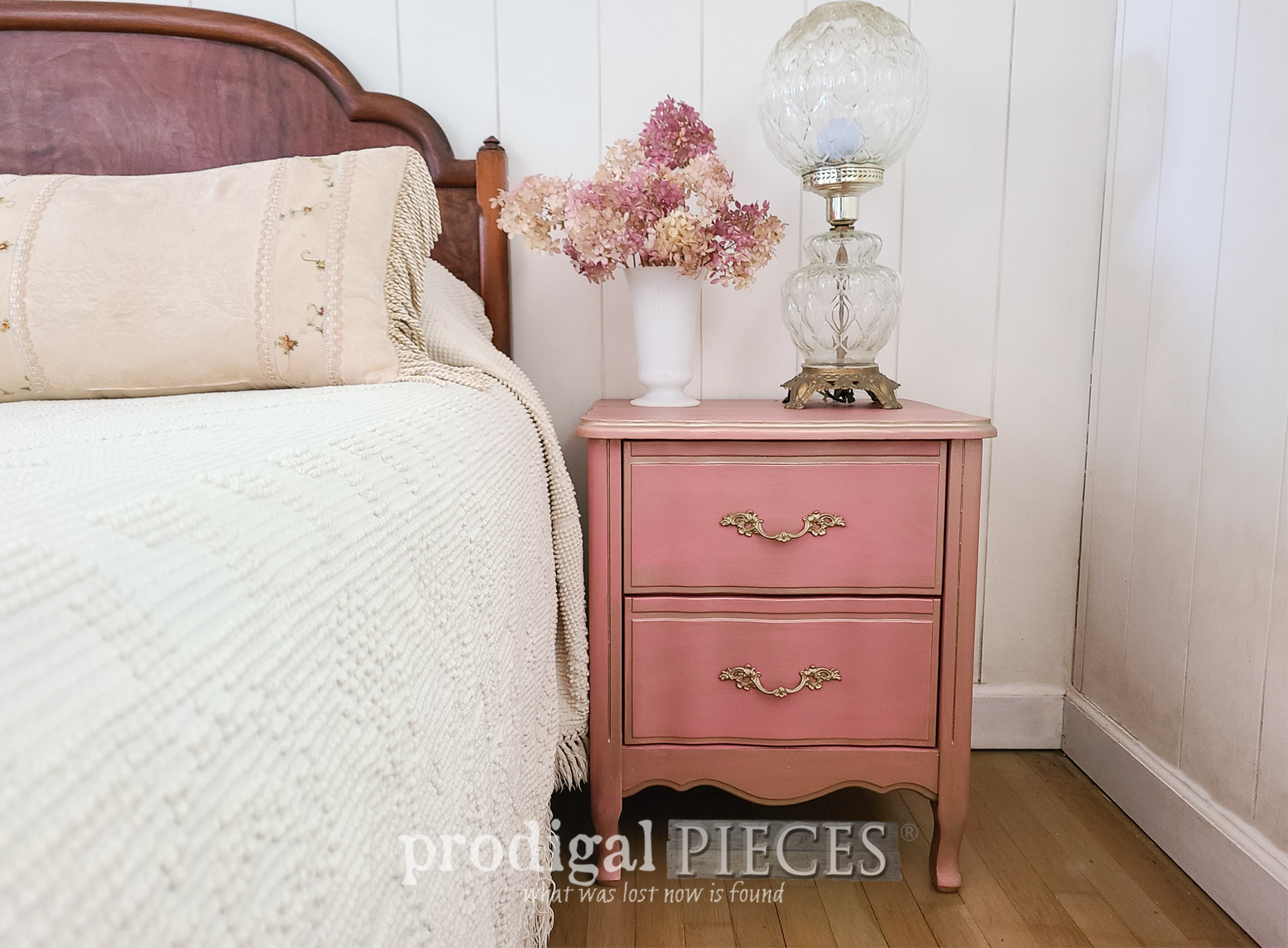 Vintage French Provincial Nightstand
