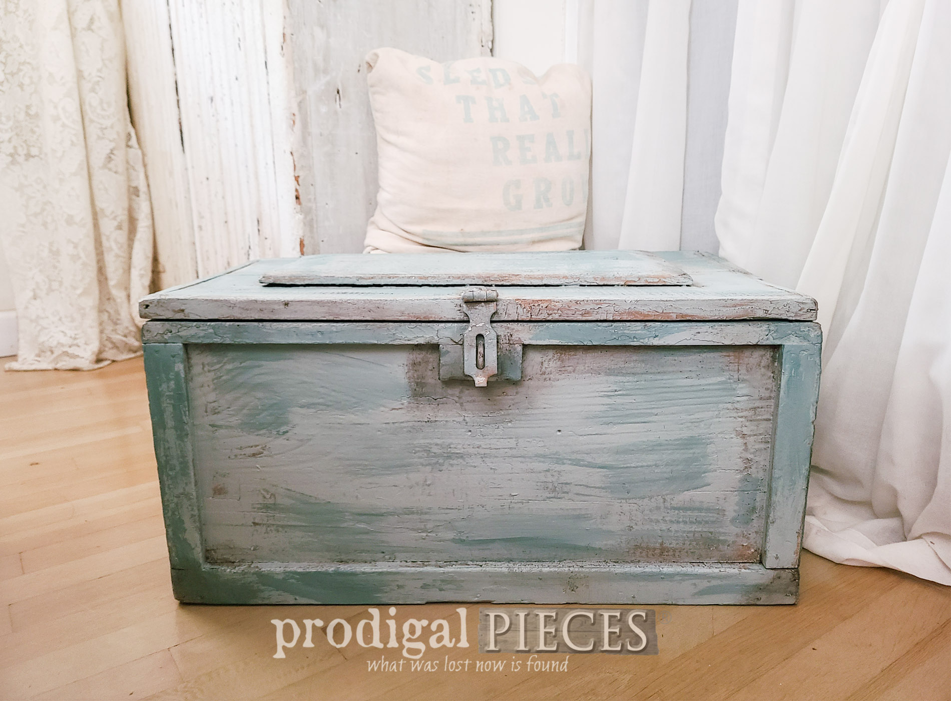 Antique Tool Chest Revived
