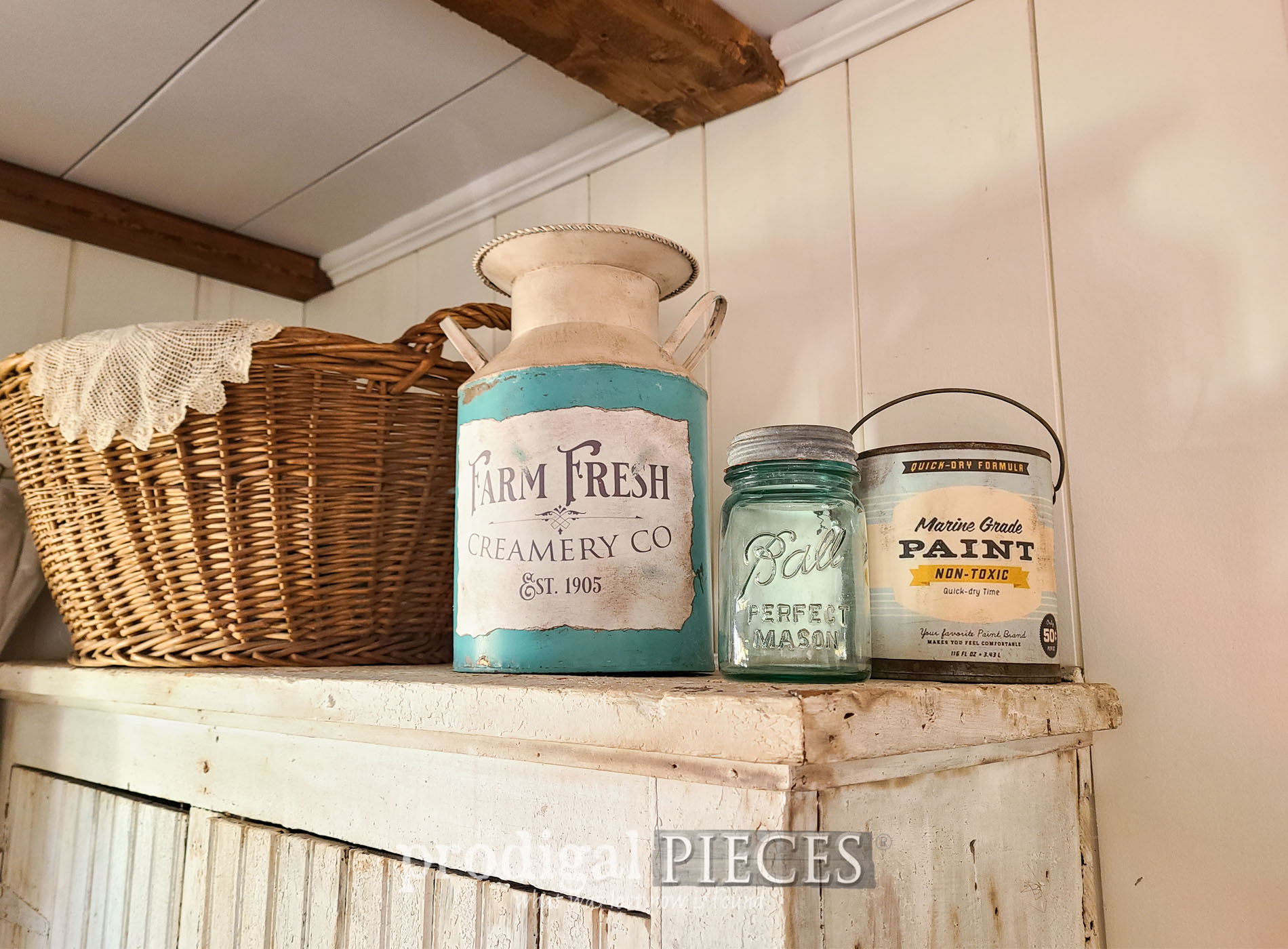 Farmhouse Milk Can #Trashure