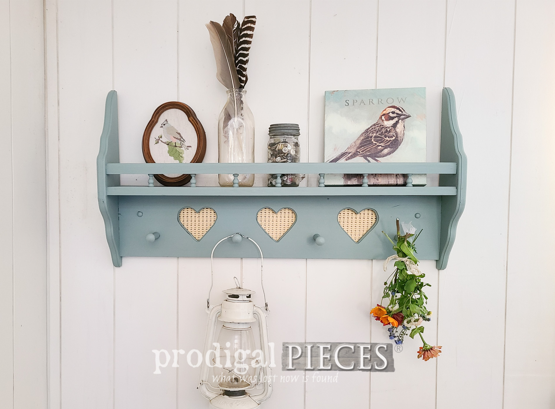 Heart Cut-Out Shelf Update
