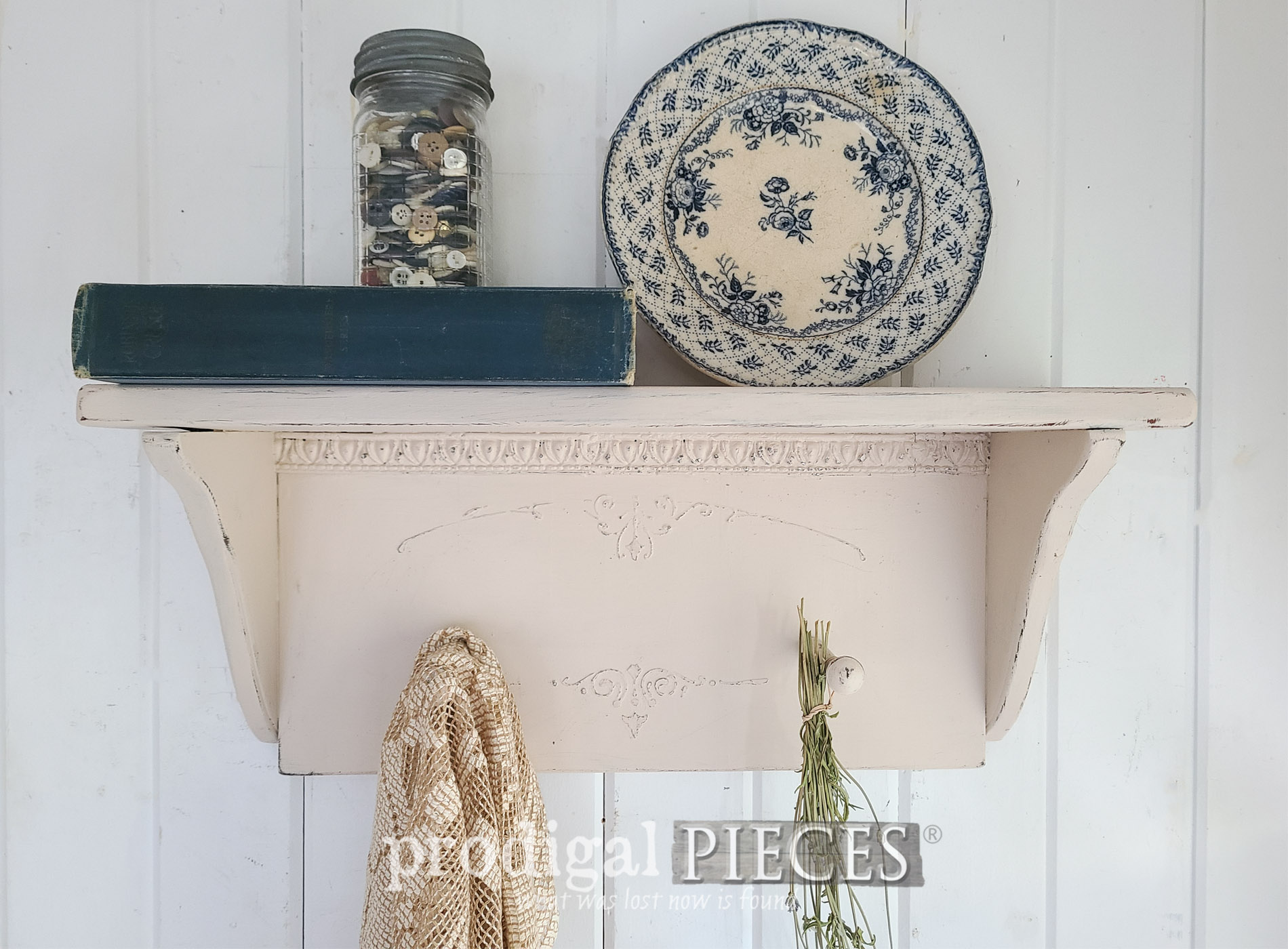 Thrifted Shelf Upcycled