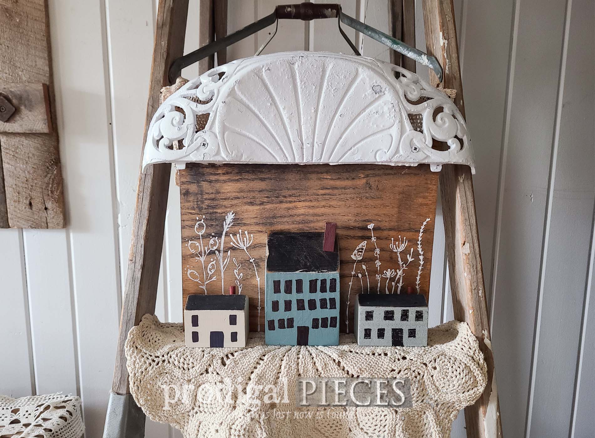 Upcycled Cast Iron Sign