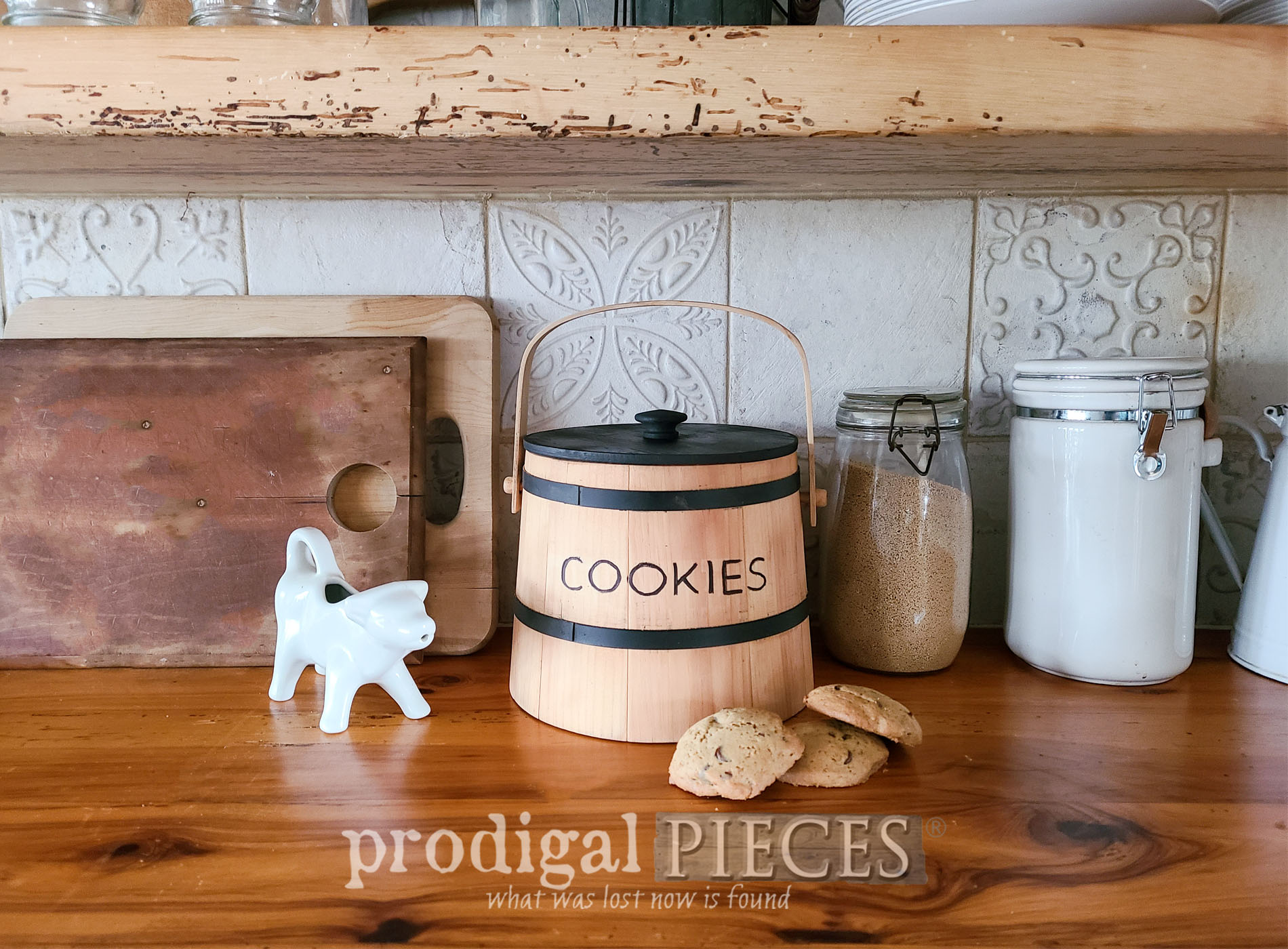Vintage Cookie Jar Makeover