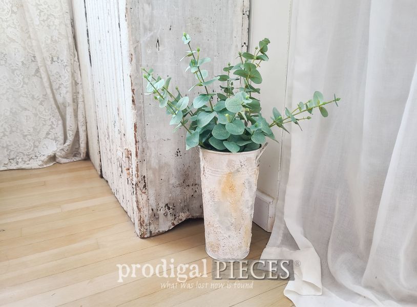 DIY Textured Vase
