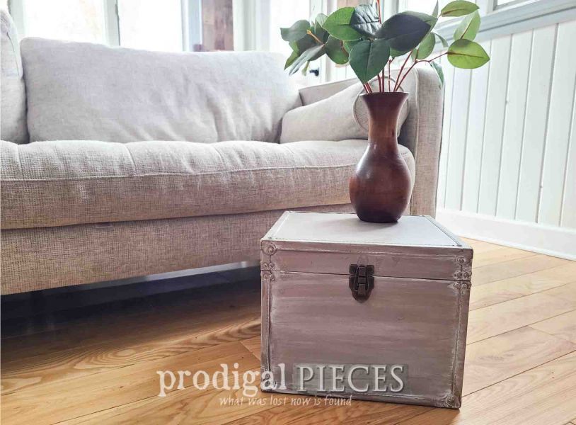 Thrifted Storage Box Makeover